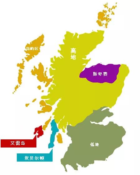 苏格兰艾雷岛地图图片